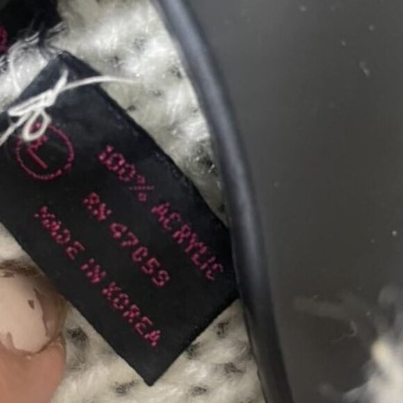 EUC The Italian Mob Hand Knit Sweater size Large - Picture 6 of 7